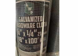 Roll of Galvanized Gopher Wire 4' x 100' 